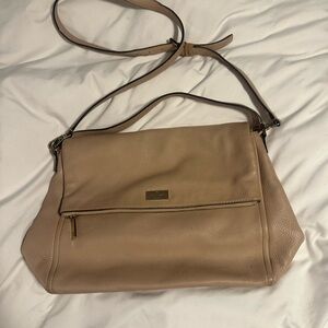 Kate Spade Tan Leather Tote Bag